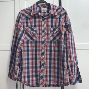 Lucky Brand Button Up Shirt Size Large
